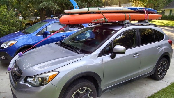 subaru paddle board rack